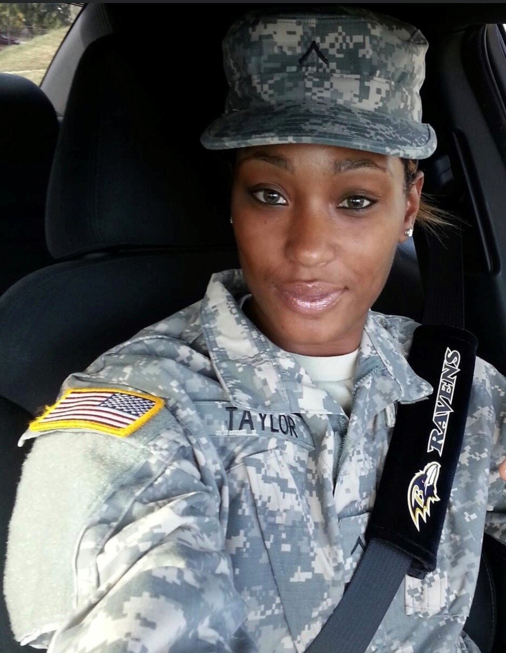 Shameka Jenkins in Army uniform