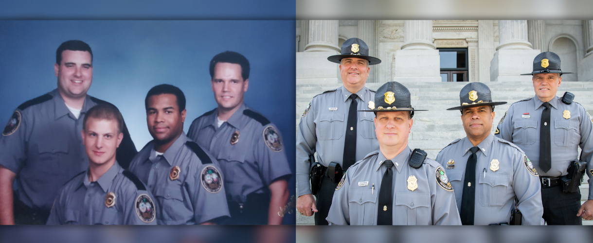 BPS officers recreate group photo