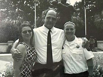 Bozard and Maule with father