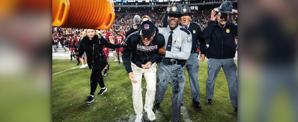 Troopers with Coach Beamer