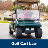 Golf Cart Law icon