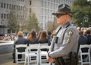 Hydrick is on patrol at the state house