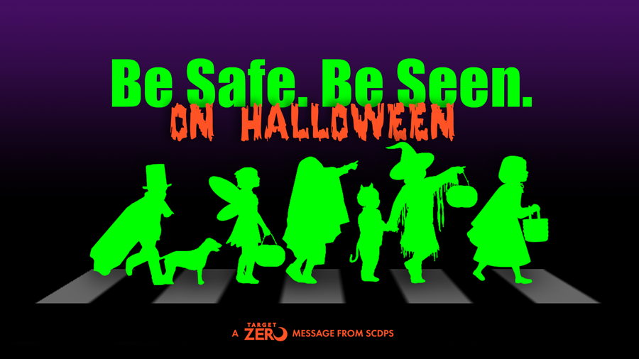 Be Safe Be Seen on Halloween