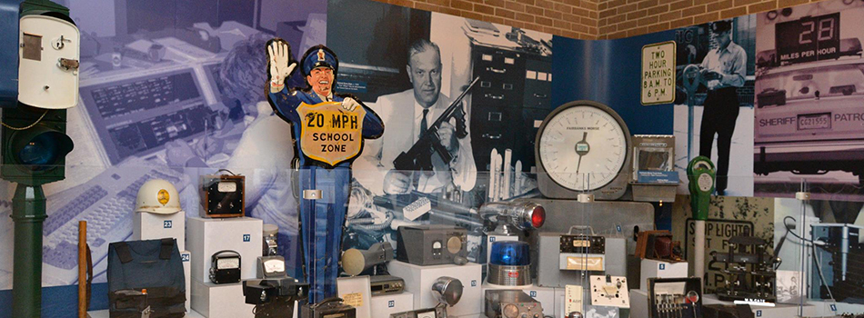 SC Law Enforcement Officers Hall of Fame exhibit banner